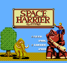 Space Harrier screenshot 3 for Famicom